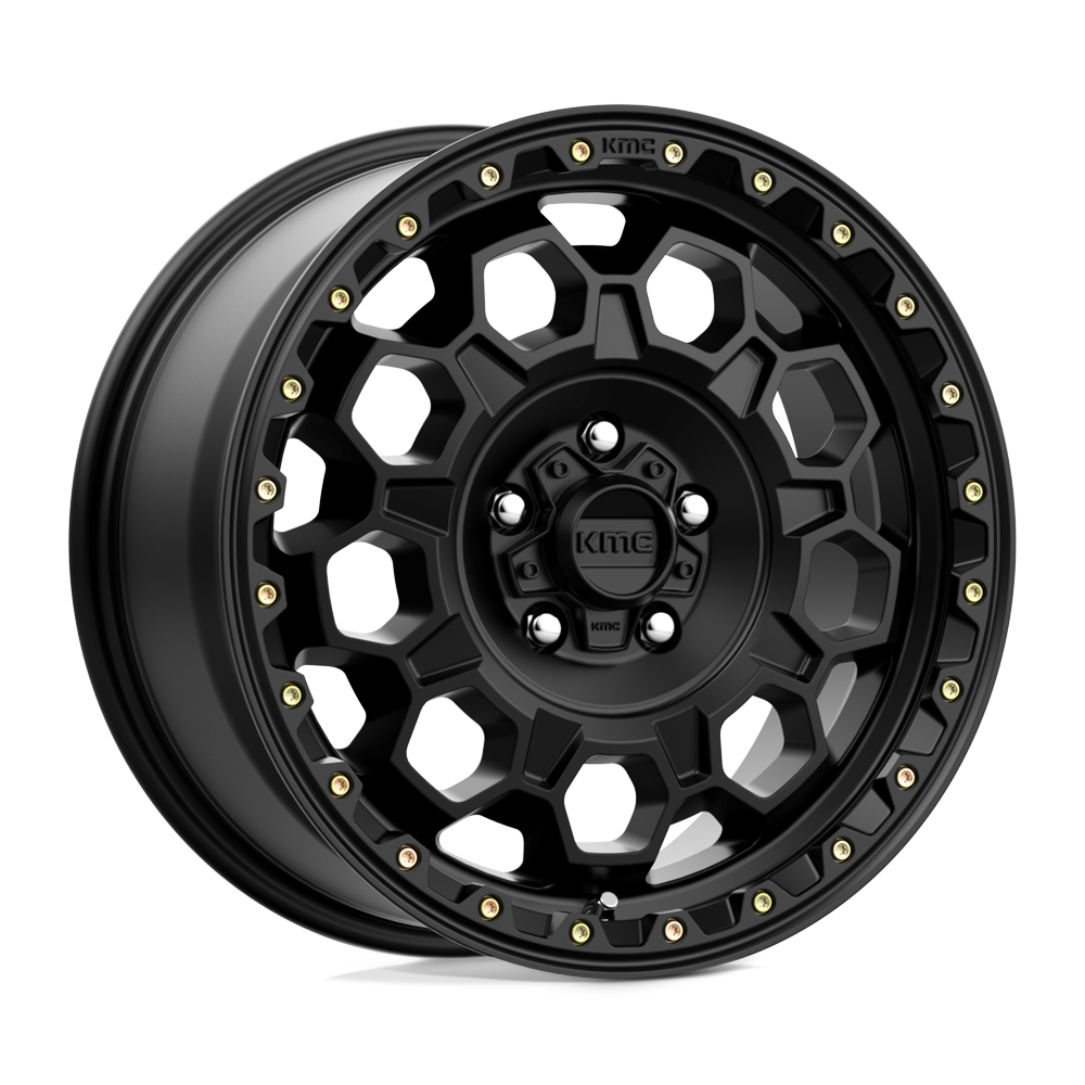 Kmc Km545 Trek 17X8 +20 Satin Black