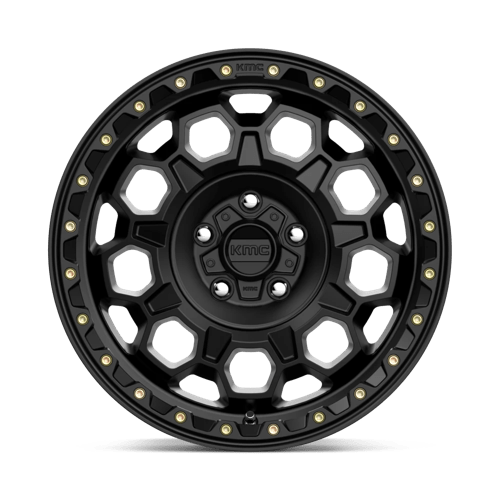 Kmc Km545 Trek 17X9 +0 Satin Black