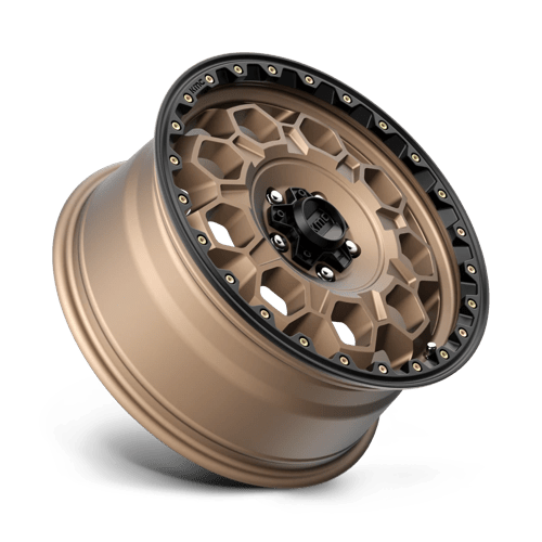 Kmc Km545 Trek 17X8 +35 Matte Bronze W/ Black Lip