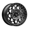 Kmc Km545 Trek 17X9 +18 Satin Black W/ Gray Tint