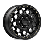 Kmc Km545 Trek 17X8 +35 Satin Black