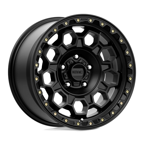 Kmc Km545 Trek 17X9 +0 Satin Black