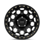 Kmc Km545 Trek 17X9 +0 Satin Black