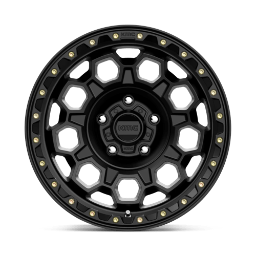 Kmc Km545 Trek 17X9 +0 Satin Black