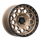 Kmc Km545 Trek 17X9 +0 Matte Bronze W/ Black Lip