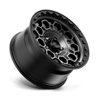 Kmc Km545 Trek 17X9 +0 Satin Black W/ Gray Tint