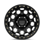 Kmc Km545 Trek 17X9 +0 Satin Black