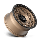 Kmc Km545 Trek 17X9 +0 Matte Bronze W/ Black Lip