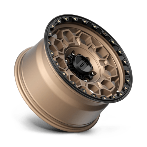 Kmc Km545 Trek 17X9 +0 Matte Bronze W/ Black Lip