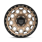 Kmc Km545 Trek 17X9 +0 Matte Bronze W/ Black Lip