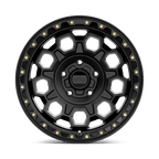 Kmc Km545 Trek 17X9 +18 Satin Black