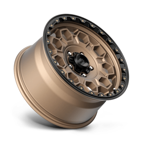 Kmc Km545 Trek 17X9 +18 Matte Bronze W/ Black Lip