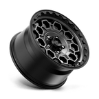 Kmc Km545 Trek 17X9 +18 Satin Black W/ Gray Tint