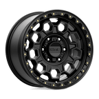 Kmc Km545 Trek 17X9 +18 Satin Black
