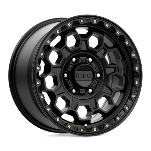 Kmc Km545 Trek 17X9 +18 Satin Black