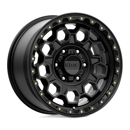 Kmc Km545 Trek 17X9 +18 Satin Black