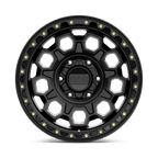 Kmc Km545 Trek 17X9 +18 Satin Black