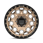 Kmc Km545 Trek 17X9 +18 Matte Bronze W/ Black Lip