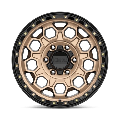 Kmc Km545 Trek 17X9 +18 Matte Bronze W/ Black Lip