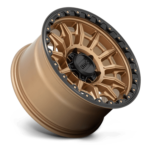 Kmc Km547 Carnage 17X9 -12 Matte Bronze W/ Black Lip