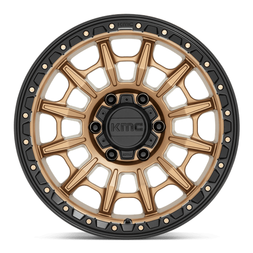 Kmc Km547 Carnage 17X9 -12 Matte Bronze W/ Black Lip