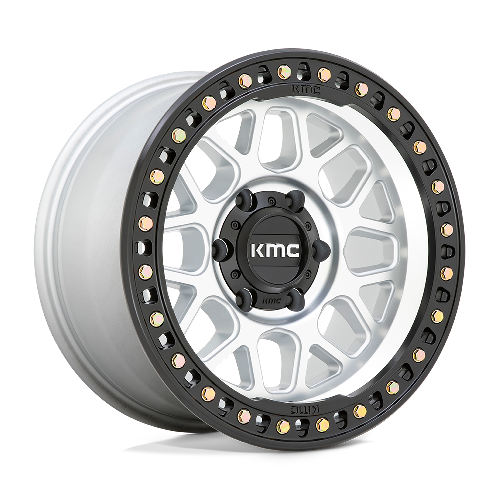 Kmc Km549 Grs 18X8.5 +0 Machined W/ Satin Black Lip