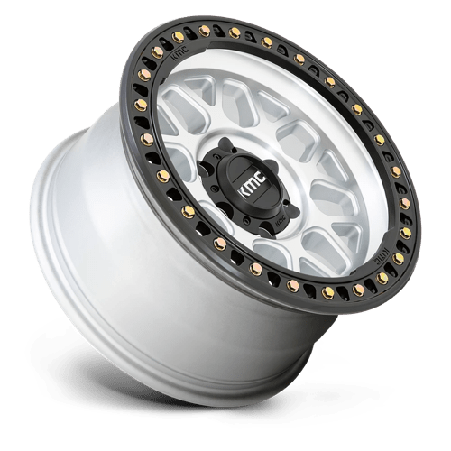 Kmc Km549 Grs 17X9 +18 Machined W/ Satin Black Lip
