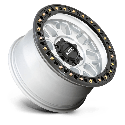 Kmc Km549 Grs 18X8.5 +0 Machined W/ Satin Black Lip