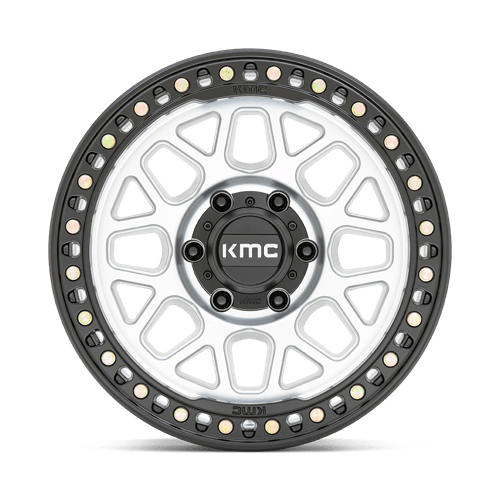Kmc Km549 Grs 18X9 +18 Machined W/ Satin Black Lip
