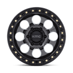 Kmc Km550 Riot Sbl 18X9 +18 Anthracite W/ Satin Black Lip