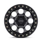 Kmc Km550 Riot Sbl 18X9 +18 Anthracite W/ Satin Black Lip