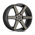 Kmc Km704 District Truck 20X8.5 +38 Matte Black W/ Dark Tint
