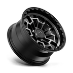 Kmc Km718 Summit 17X8.5 +0 Satin Black W/ Gray Tint