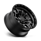 Kmc Km718 Summit 17X8.5 +0 Satin Black W/ Gray Tint