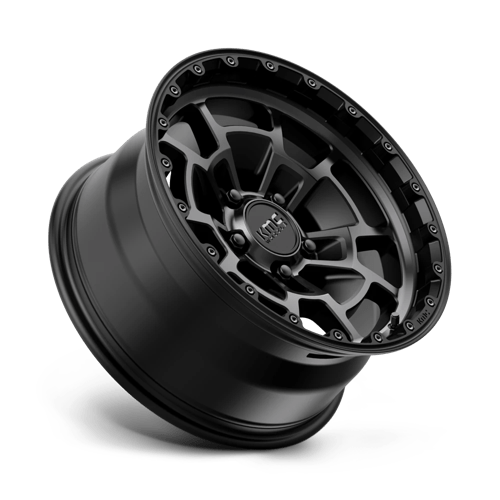 Kmc Km718 Summit 17X8.5 +0 Satin Black W/ Gray Tint