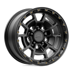 Kmc Km718 Summit 17X8.5 +0 Satin Black