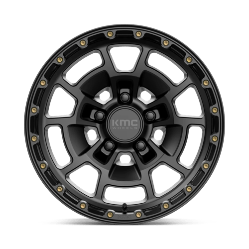 Kmc Km718 Summit 17X8.5 +0 Satin Black
