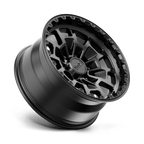Kmc Km718 Summit 17X8.5 +0 Satin Black W/ Gray Tint