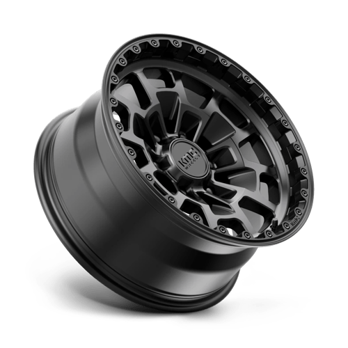 Kmc Km718 Summit 17X8.5 +0 Satin Black W/ Gray Tint
