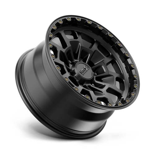 Kmc Km718 Summit 17X8.5 +0 Satin Black
