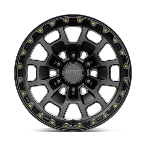 Kmc Km718 Summit 17X8.5 +0 Satin Black