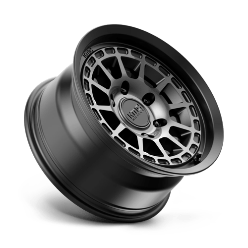Kmc Km719 Canyon 16X8 +0 Satin Black W/ Gray Tint