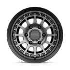 Kmc Km719 Canyon 17X8.5 +0 Satin Black W/ Gray Tint