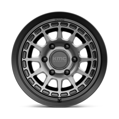 Kmc Km719 Canyon 17X8.5 +0 Satin Black W/ Gray Tint