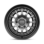 Kmc Km719 Canyon 17X8 +35 Satin Black W/ Gray Tint