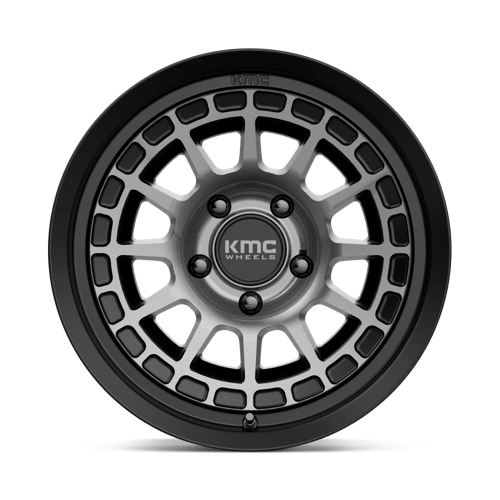Kmc Km719 Canyon 17X8.5 +0 Satin Black W/ Gray Tint