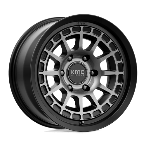 Kmc Km719 Canyon 17X8.5 +0 Satin Black W/ Gray Tint