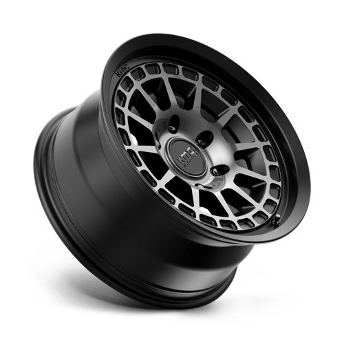 Kmc Km719 Canyon 17X8.5 +0 Satin Black W/ Gray Tint