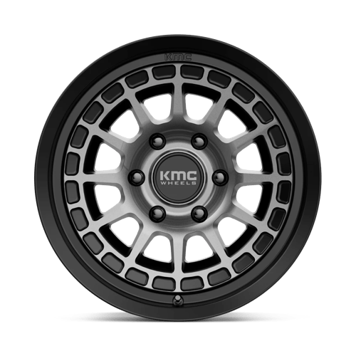 Kmc Km719 Canyon 17X8.5 +0 Satin Black W/ Gray Tint