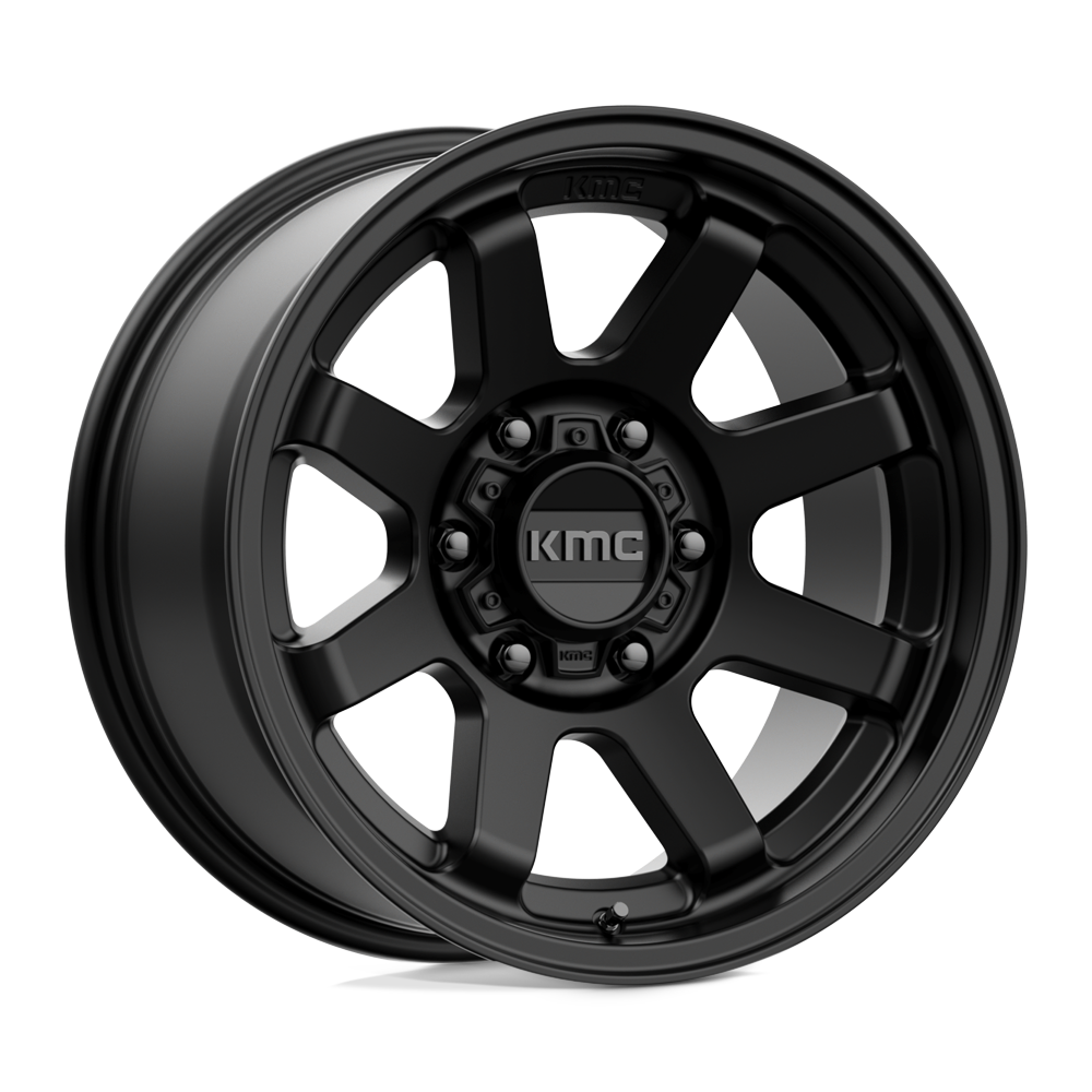 Kmc Km723 Trail 17X9 -12 Satin Black